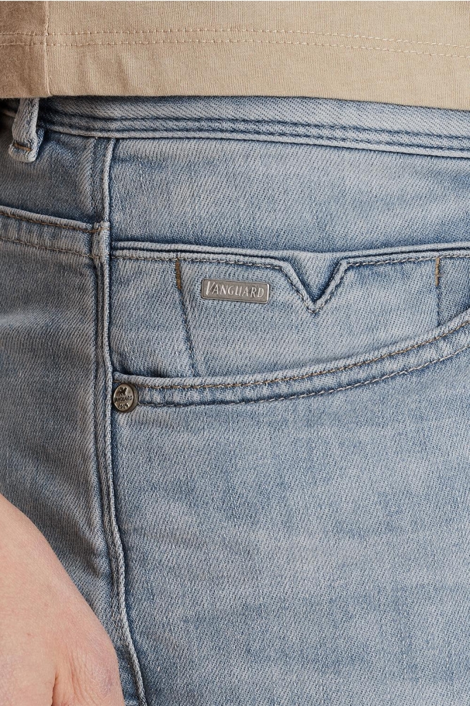 V12 SLIM FIT SHORTS VSH2504760 SLI-SUMMER LIGHT INDIGO